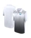 Logo Athletic Men's White/black Indianapolis Colts Sandlot Game Polo Shirt