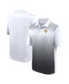 Logo Athletic Men's White/black Minnesota Vikings Sandlot Game Polo Shirt