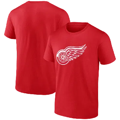 Logo Athletic Red Detroit Red Wings Essential T-shirt