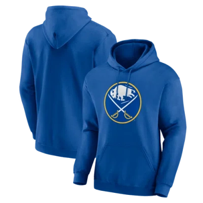 Logo Athletic Royal Buffalo Sabres Essential Hoodie In Blue