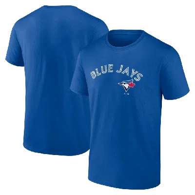 Logo Athletic Royal Toronto Blue Jays Wordmark T-shirt