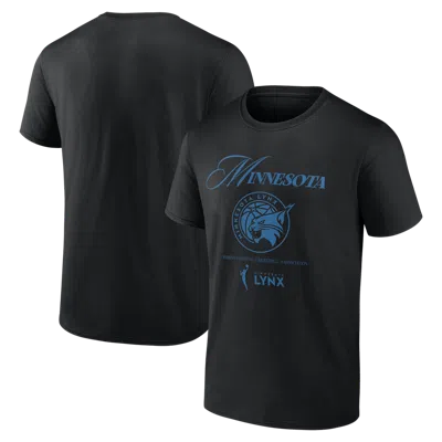 Logo Athletic Unisex  Black Minnesota Lynx In Motion T-shirt