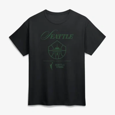 Logo Athletic Unisex  Black Seattle Storm In Motion T-shirt