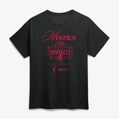 Logo Athletic Unisex  Black Washington Mystics In Motion T-shirt