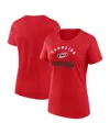 Logo Athletic Women's Red Carolina Hurricanes Unrivaled T-shirt