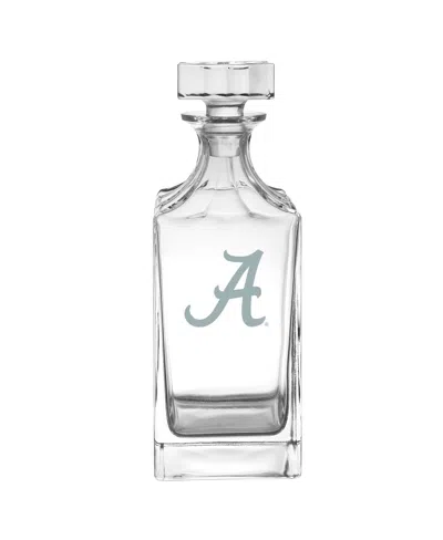 Logo Brands Alabama Crimson Tide Etched Decanter In Clear