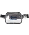 Logo Brands Atlanta Braves Clear Belt Bag