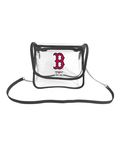 Logo Brands Boston Red Sox Sideline Clear Purse In Navy