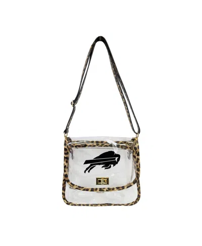 Logo Brands Buffalo Bills Leopard Print Trim Clear Purse In No Color