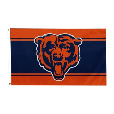 Logo Brands Chicago Bears Home Flag 3' X 5' In Navy