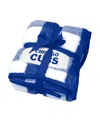 Logo Brands Chicago Cubs 50'' X 60'' Buffalo Check Frosty Fleece Blanket In No Color