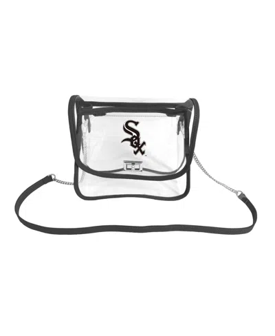 Logo Brands Chicago White Sox Sideline Clear Purse In Black