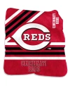 Logo Brands Cincinnati Reds 50'' X 60'' Plush Raschel Throw Blanket In Red