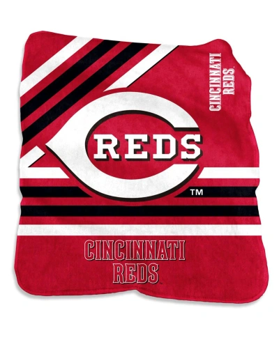 Logo Brands Cincinnati Reds 50'' X 60'' Plush Raschel Throw Blanket