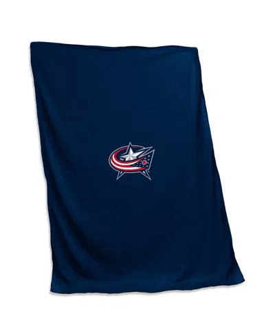 Logo Brands Columbus Blue Jackets 54" X 84" Team Sweatshirt Blanket In No Color