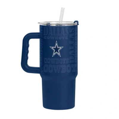 Logo Brands Dallas Cowboys 24oz. Replay Powder Coat Tumbler In Blue