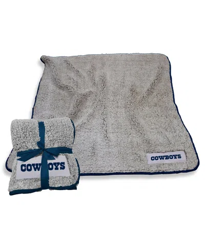 Logo Brands Dallas Cowboys 50" X 60" Frosty Fleece Team Blanket In Gray