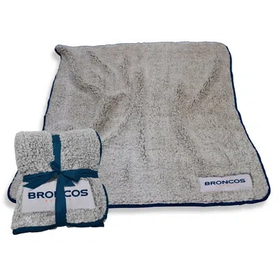 Logo Brands Denver Broncos Frosty Fleece In Heather Gray