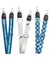 Logo Brands Detroit Lions 3-pack Bag Strap Set In No Color
