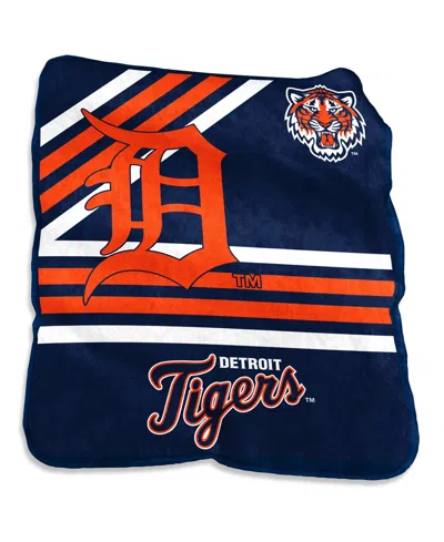 Logo Brands Detroit Tigers 50'' X 60'' Plush Raschel Throw In Multi