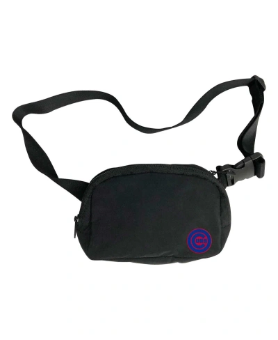 Logo Brands Men's And Women's Chicago Cubs Fanny Pack In Black