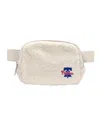 Logo Brands Men's And Women's Philadelphia Phillies Sherpa Fanny Pack In White
