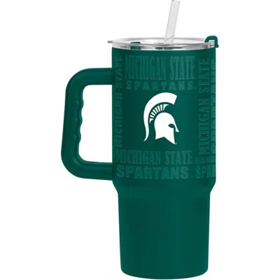 Logo Brands Michigan State Spartans 24oz. Replay Powder Coat Tumbler In Green