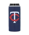 Logo Brands Minnesota Twins 12 oz Flipside Powdercoat Slim Can Cooler In Multi
