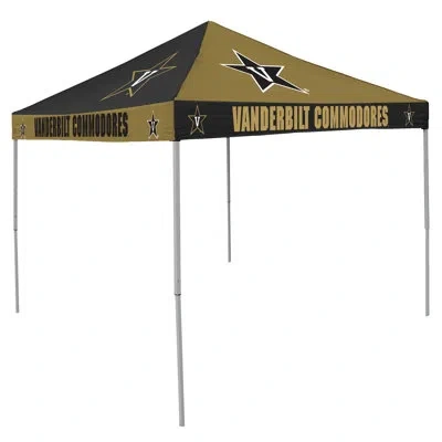 Logo Brands Ncaa 9 Ft. W X 9 Ft. D Steel Pop-up Canopy