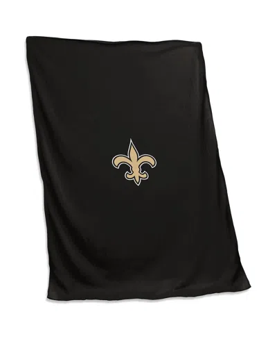 Logo Brands New Orleans Saints 54'' X 84'' Sweatshirt Blanket In No Color