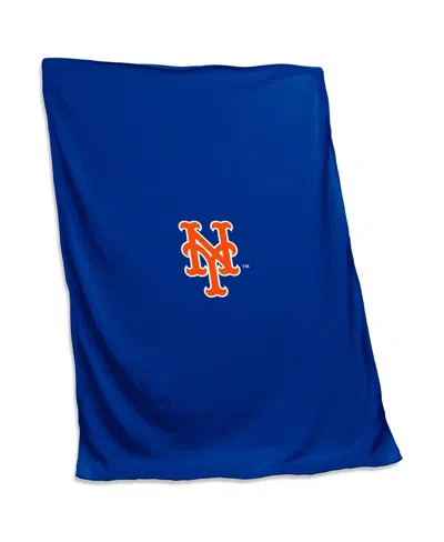 Logo Brands New York Mets 54'' X 84'' Sweatshirt Blanket In No Color
