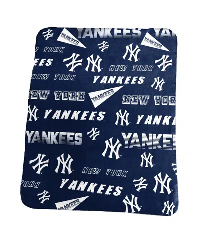 Logo Brands New York Yankees 50" X 60" Classic Fleece Blanket In No Color