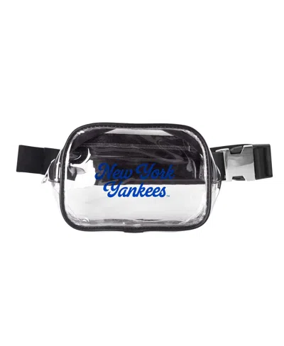 Logo Brands New York Yankees Clear Belt Bag In Transparent