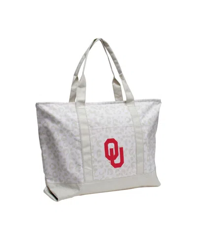 Logo Brands Oklahoma Sooners Leopard Pattern Tote In No Color