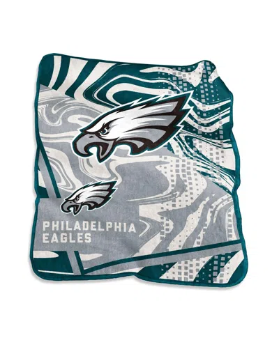 Logo Brands Philadelphia Eagles 50" X 60" Raschel Blanket In No Color