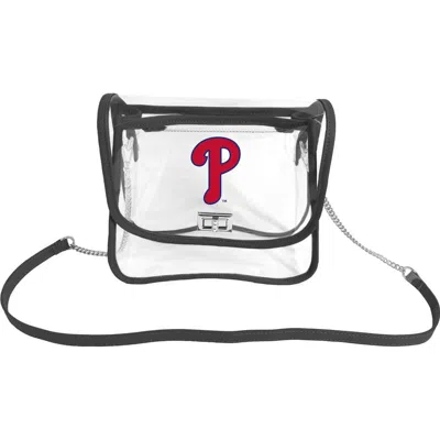 Logo Brands Philadelphia Phillies Sideline Clear Purse In Transparent