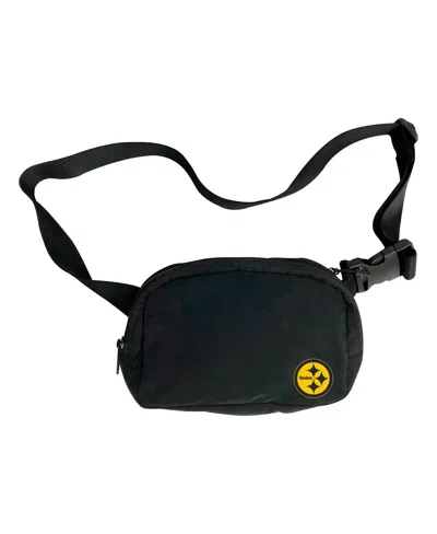 Logo Brands Pittsburgh Steelers Fanny Pack In Black