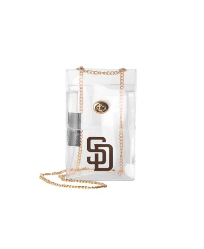 Logo Brands San Diego Padres Clear Essential Crossbody Purse In No Color