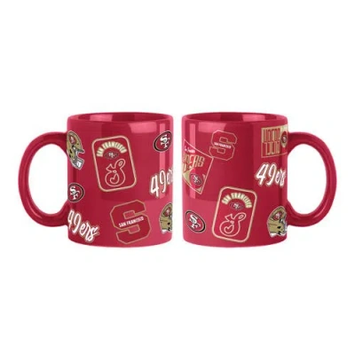 Logo Brands San Francisco 49ers 2-pack 15oz. Color Mug Set In Red