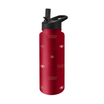 Logo Brands San Francisco 49ers 34oz. Steep And Repeat Quencher Bottle In Red
