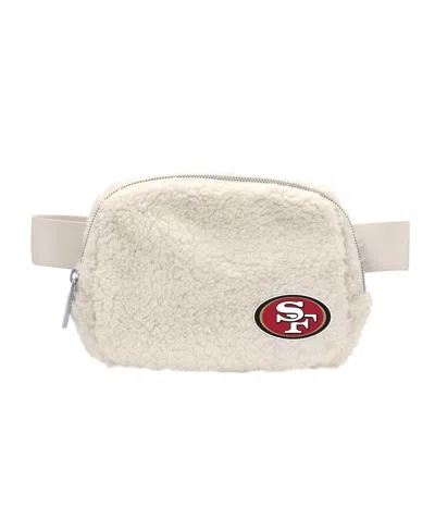 Logo Brands San Francisco 49ers Sherpa Fanny Pack In White