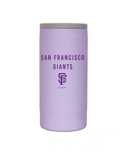 Logo Brands San Francisco Giants 12 oz Lavender Soft Touch Slim Coolie In Purple
