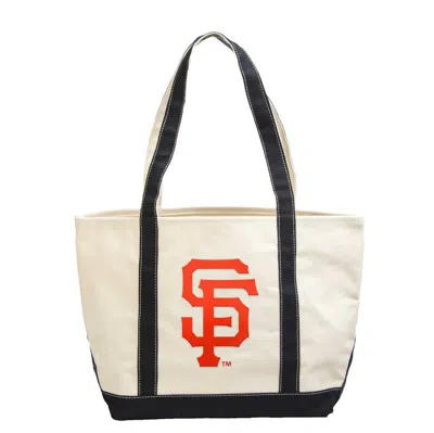 Logo Brands San Francisco Giants Canvas Tote Bag In Cream