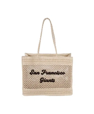 Logo Brands San Francisco Giants Coastal Tote Bag In Brown