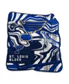 Logo Brands St. Louis Blues 50" X 60" Swirl Raschel Throw In No Color