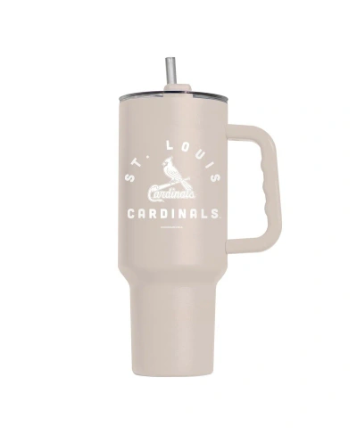 Logo Brands St. Louis Cardinals 40 oz Sand Soft Touch Tumbler In Multi