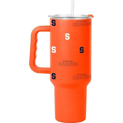 Logo Brands Syracuse Orange 40oz. Step And Repeat Powder Coat Tumbler