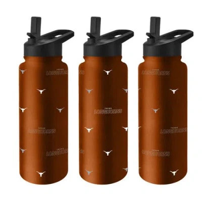 Logo Brands Texas Longhorns 34oz. Steep And Repeat Quencher Bottle In Brown