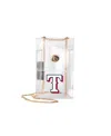 Logo Brands Texas Rangers Clear Essential Crossbody Purse