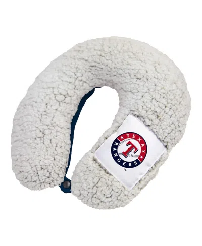 Logo Brands Texas Rangers Frosty Sherpa Neck Pillow In No Color
